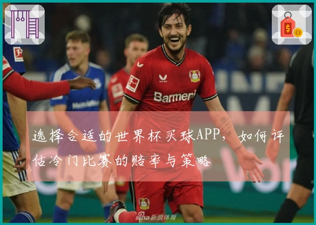 选择合适的世界杯买球APP，如何评估冷门比赛的赔率与策略