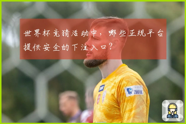 世界杯竞猜活动中，哪些正规平台提供安全的下注入口？